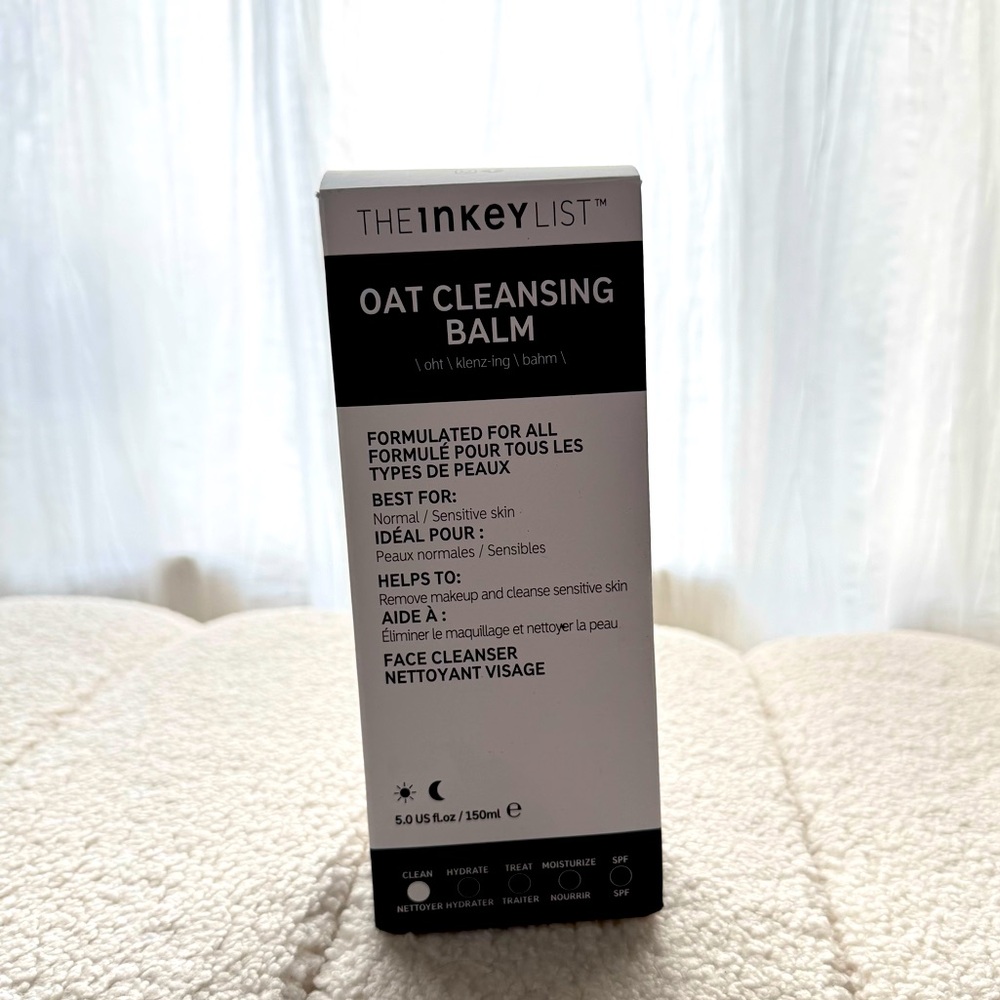 NIB - Inkey List Oat Cleansing Balm (Full size)